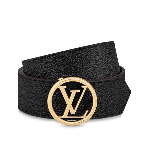 LV Circle 35mm Reversible Belt Monogram .